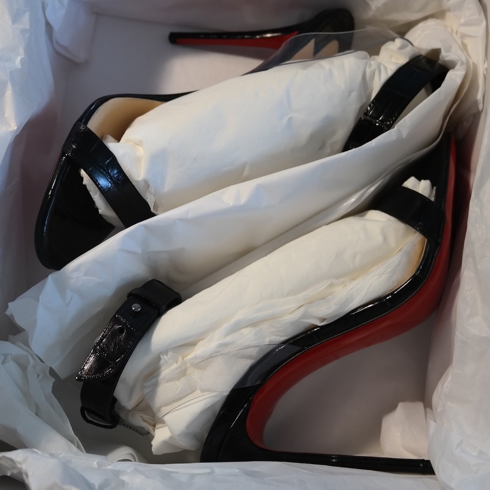 Brand new, never worn, Christian Louboutin heels